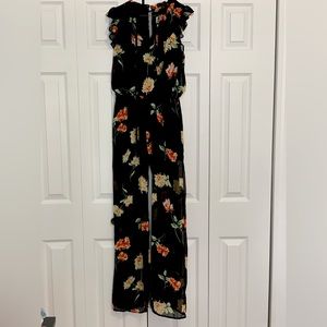 Sienna Sky floral long jumpsuit/Romper